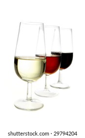 Three Kind Of Sherry Wine