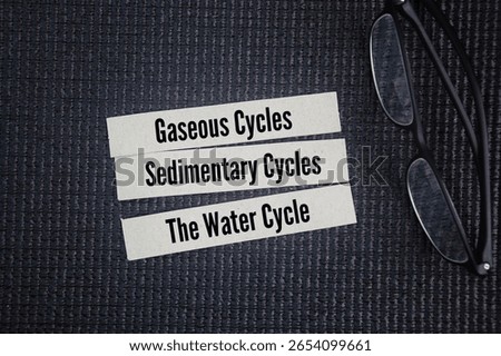The three main types of nutrient cycles in an ecosystem are gaseous cycles, sedimentary cycles, and the water cycle. Gaseous cycles involve elements like carbon, nitrogen, and oxygen