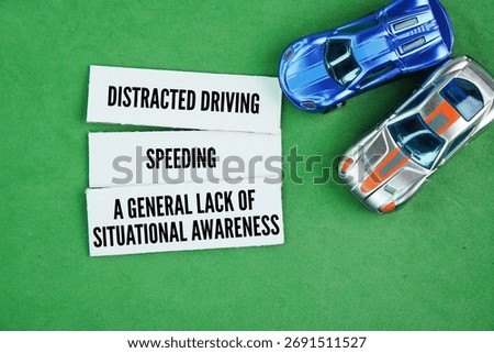 Three major problems with drivers on the road are distracted driving, speeding, and a general lack of situational awareness. Distracted driving includes using a phone, eating, or grooming, while speed