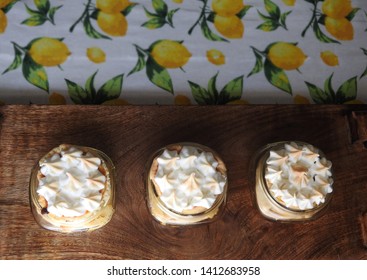           Three Mini Key Lime Pies