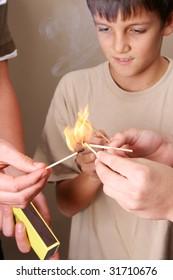 Children Playing With Fire Hd Stock Images Shutterstock