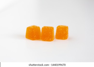 Three Orange CBD Gummies, Vitamin Gummy, Edibles