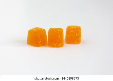 Three Orange CBD Gummies, Vitamin Gummy, Edibles