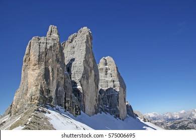 Three Peaks - The Goal Of Many Climbers, Mountain Walkers And Photographers.