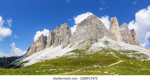 Three Peaks Lavaredo Symbol Dolomites South Stock Photo 2180917473 ...