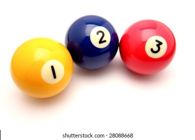 257 Pool red ball number three Stock Photos, Images & Photography ...