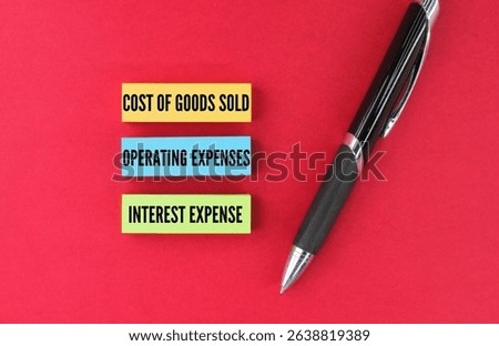 The three primary sections of an income statement are This section lists all costs incurred by the company in its operations Cost of Goods Sold, Operating Expenses and Interest Expense. 