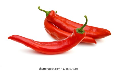 Group Three Chili Peppers Isolated On Stock Photo 237514420 | Shutterstock