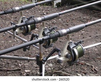 Three Rods and Reels.