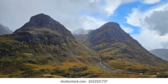 the three sisters at Glencoe