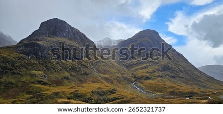 the three sisters at Glencoe