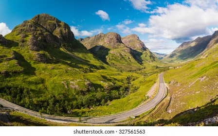 The Three Sisters, Glencoe, Scotland - Shutterstock ID 327561563