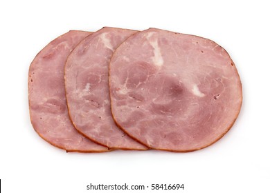 Three Slices Of Virginia Baked Deli Ham