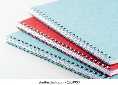 Three Spiral Bound Notepads