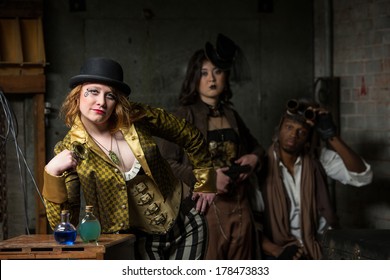 Steam Punks Underground Lair Potion Magnifying Stock Photo (Edit Now ...