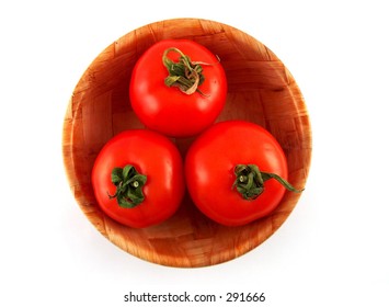 three tomatoes