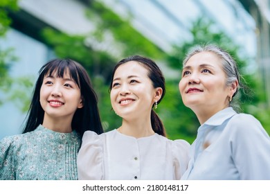 Three Women Of Different Generations