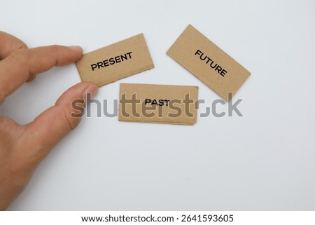 three words basic tenses present, past and future. There are three main verb tenses in English
