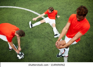 Stretching Soccer Team High Res Stock Images Shutterstock