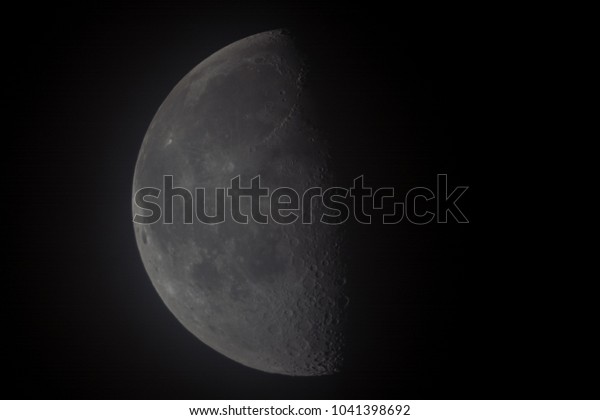 Thrid Quarter Moon\
Zoomed