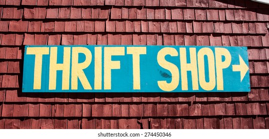 Thrift Shop Sign