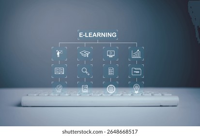 Through e-learning platforms students can develop their skills by attending online seminars, taking courses, and accessing a library of digital content such as videos tutorials and online media texts.