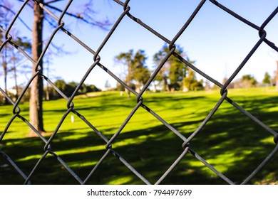 through a fence