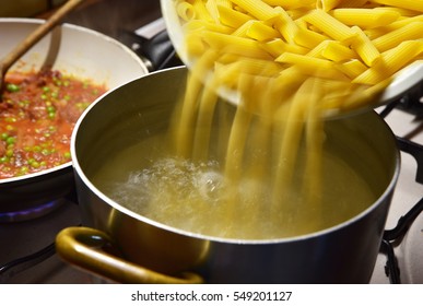 Throw The Pasta In Boiling Water To Cook