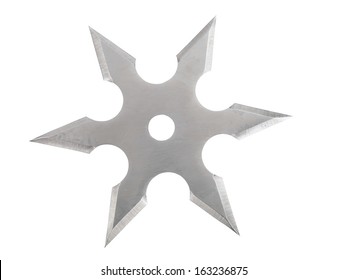 Throwing Blade Star Ninja Shuriken Isolated Stock Photo (Edit Now ...