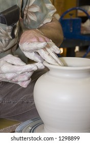 Throwing pottery 6