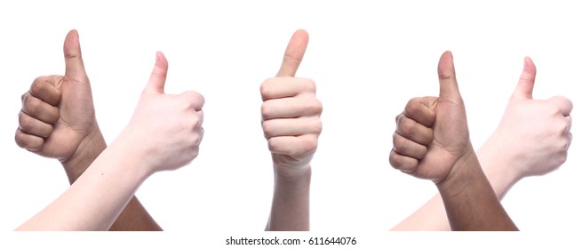 Thumbs up - Shutterstock ID 611644076