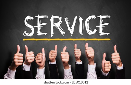 Thumbs Up To Good Service