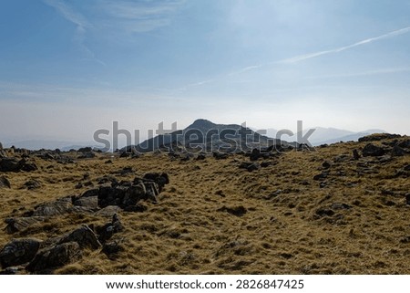 Thunacar knott on a spring day, the langdales