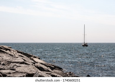 Thunder Bay Alpena Michigan Beach Line