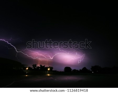 Similar – Image, Stock Photo summer thunderstorms