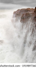 Thunder Hole Acadia National Park Winter