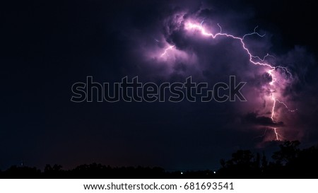 Thunder storm