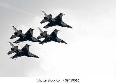 Thunderbirds (U.S. airforce) - Powered by Shutterstock