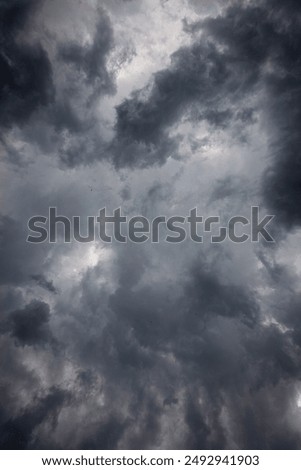 thunderstorm clouds background for design purpose