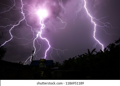 Thunderstorm At Home