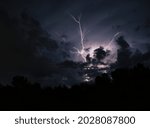A Thunderstorm at Night, Eastern Ontario