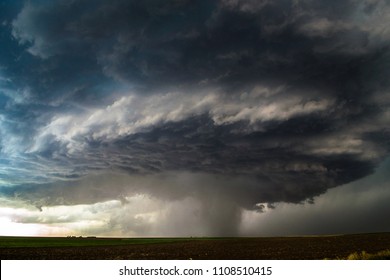 Thunderstorms in the open plains