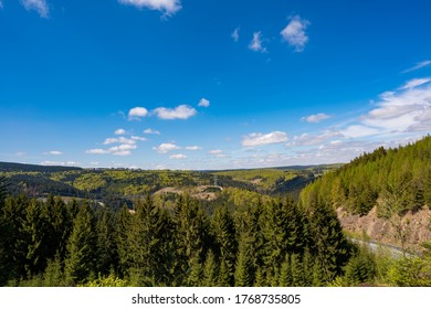 in the thuringian forest germany - Shutterstock ID 1768735805