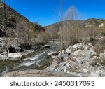 The Thurman Flats Area in the San Bernardino National Forest looking at the Mill Creek and the Rocky Area
