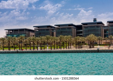 Thuwal, Saudi Arabia - May 3, 2019: King Abdullah University Of Science And Technology Campus