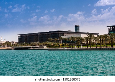 Thuwal, Saudi Arabia - May 3, 2019: King Abdullah University Of Science And Technology Campus