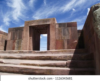 Tiahuanaco Ruins In Bolivia