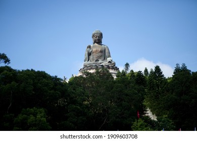 Tian Tan Buddha In Lantau Island.