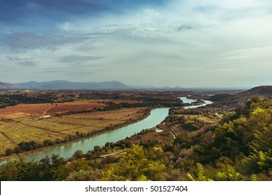 Tiber Valley. Latium, Italy