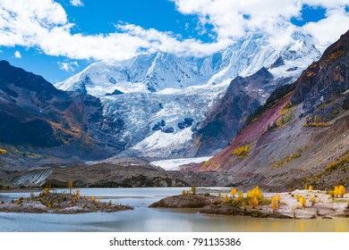 Tibet Magnificent Glacier Snow-capped Mountains